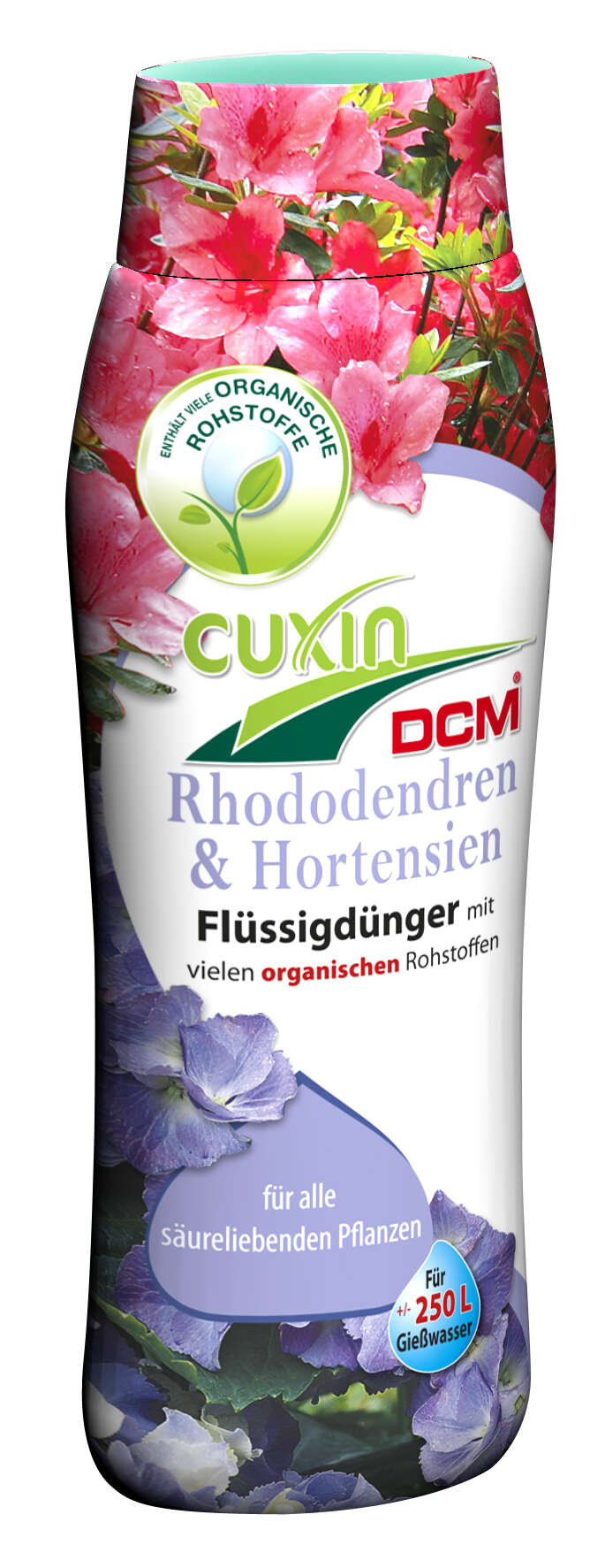 CUXIN Flüssigdünger Rhododendren+Hortensien 800 ml